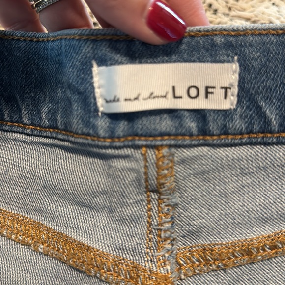 LOFT jean shorts - Picture 5 of 8